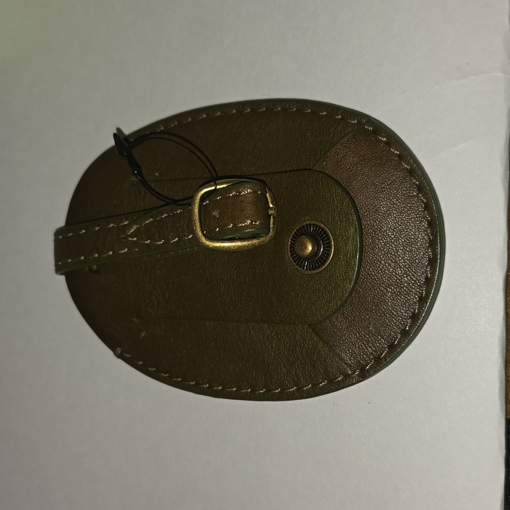 Frye luggage tag